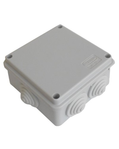 Коробка JBS100 100х100х55, 6 вых., IP55, серая (44007). Коробка монтажная. Экопласт в Сочи
