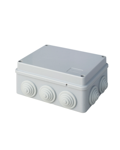 Коробка JBS150 150х110х70, 10 вых., IP55, серая (44009). Коробка монтажная. Экопласт в Сочи