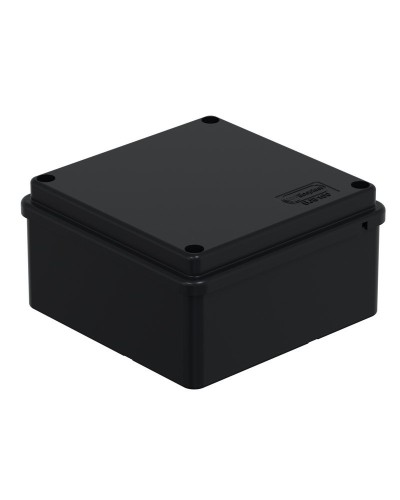 Коробка BJB/JBS100 100х100х55, IP56, черная (44057BL-1). Коробка монтажная. Экопласт в Сочи
