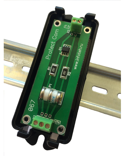 AVT-PTW1810HD. Устройство грозозащиты для AHD/CVI/TVI. Инфотех в Сочи