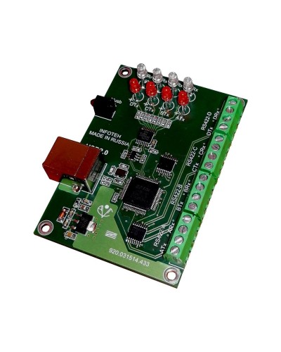 AVT-USB/4RS422. Промышленный преобразователь USB в RS-422. Инфотех в Сочи
