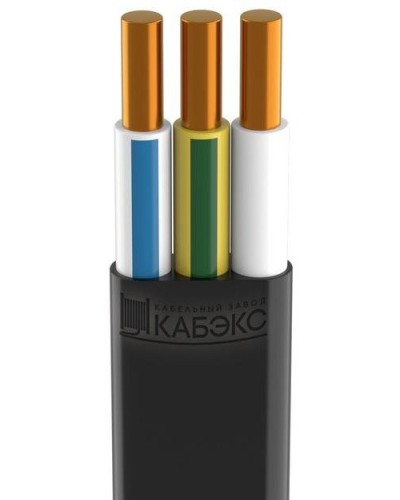 ВВГ-Пнг(А)-LS 3х1,5 ОК (N PE) 0,66кВ Кабэкс (ТХМ00375256). Кабель силовой огнестойкий, не распространяющий горение, с низким дымо- и газовыделением. Кабэкс в Сочи