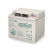 Контакт КТ 12-40. Аккумулятор герметичный свинцово-кислотный. Контакт