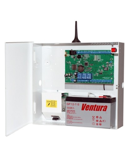 S632-2GSM-BK25-W (S632-2GSM-BK), Бокс-комплект под 7Ач, белый. Устройство оконечное объектовое приемно-контрольное c GSM коммуникатором. Проксима в Сочи