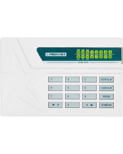 W500RL+ Optima. Объектовый прибор с встроенными GSM, РПП Ладога-РК/Ладога-РК+, и проводными шлейфами. Проксима в Сочи