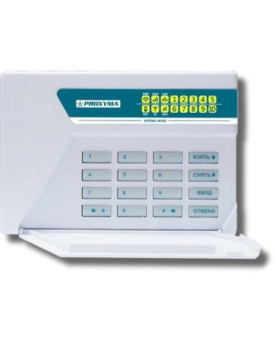 W500BL Optima. Объектовый прибор с встроенными GSM, РПП БРИЗ и Ладога-РК и проводными шлейфами. Проксима в Сочи