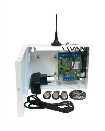 S400L-2GSM-BK12-W-li Kit Нано LAN клеммники (li-ion АКБ 2800мАч, цвет белый). Устройство оконечное объектовое приемно-контрольное c GSM и LAN коммуникаторами. Проксима в Сочи