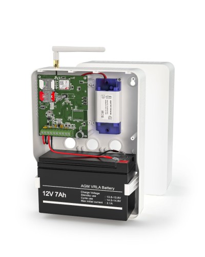 Контакт GSM-14А v.3 (в корпусе под АКБ 1,2-7 Ач с БРП 12V 1А). Панель охранная радиоканальная. Ритм в Сочи