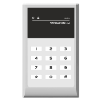 STEMAX KD Livi (серый). Беспроводная кнопочная кодовая панель. Стелс НПП