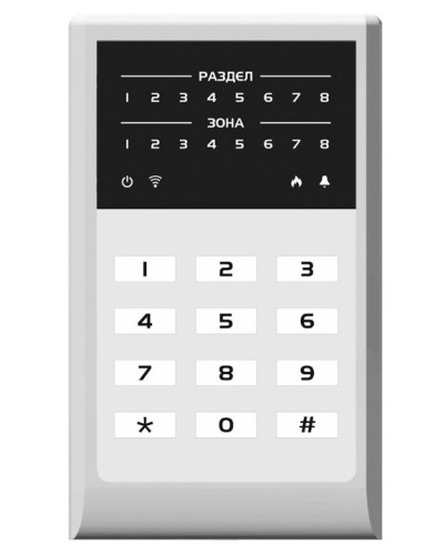 МИРАЖ-КД-04 (grey). Кнопочная кодовая панель. Стелс НПП в Сочи