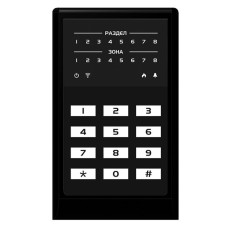 МИРАЖ-КД-04 (black). Кнопочная кодовая панель. Стелс НПП