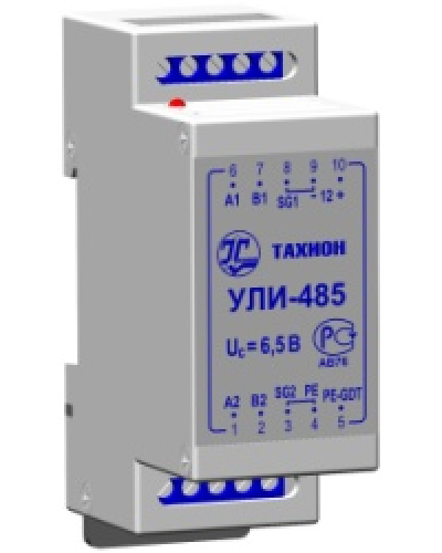 УЛИ-485. Удлинитель (повторитель) линий интерфейса RS-485.. Тахион в Сочи